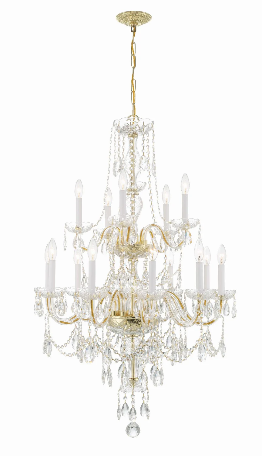 Traditional Crystal Chandelier - Image 31