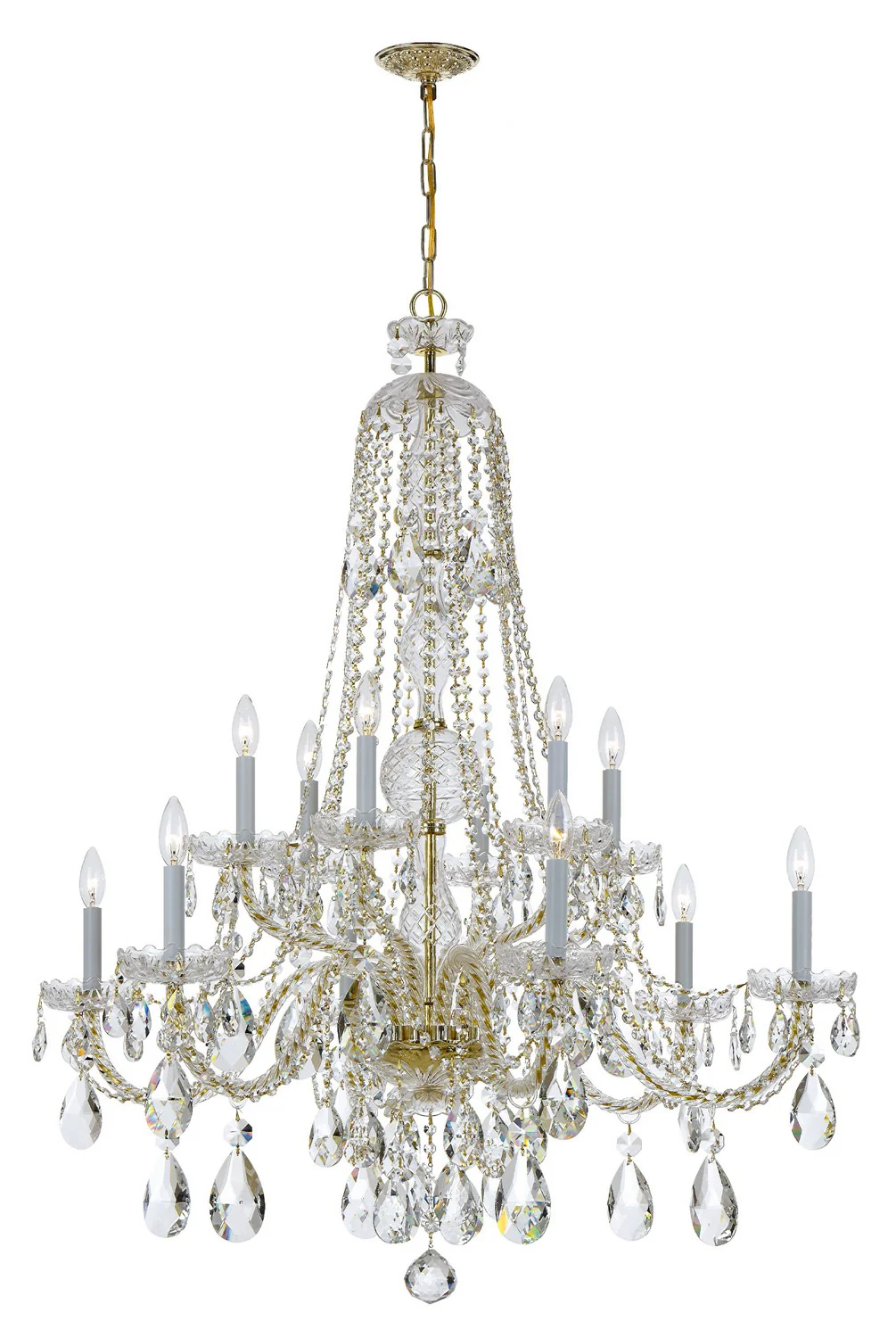 Traditional Crystal Chandelier - Image 90