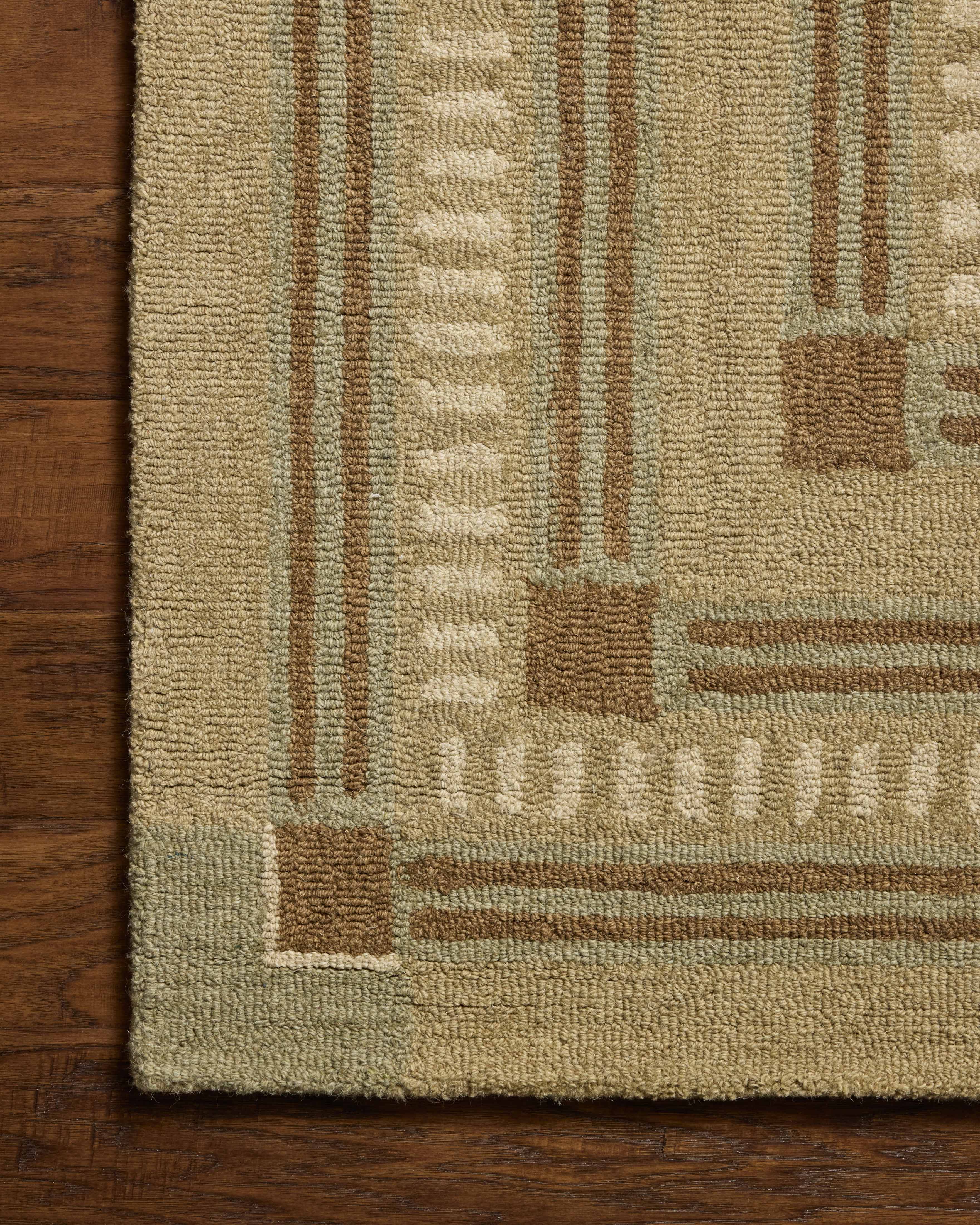 Alfie Green / Natural Rug (ALF-04) - Image 5