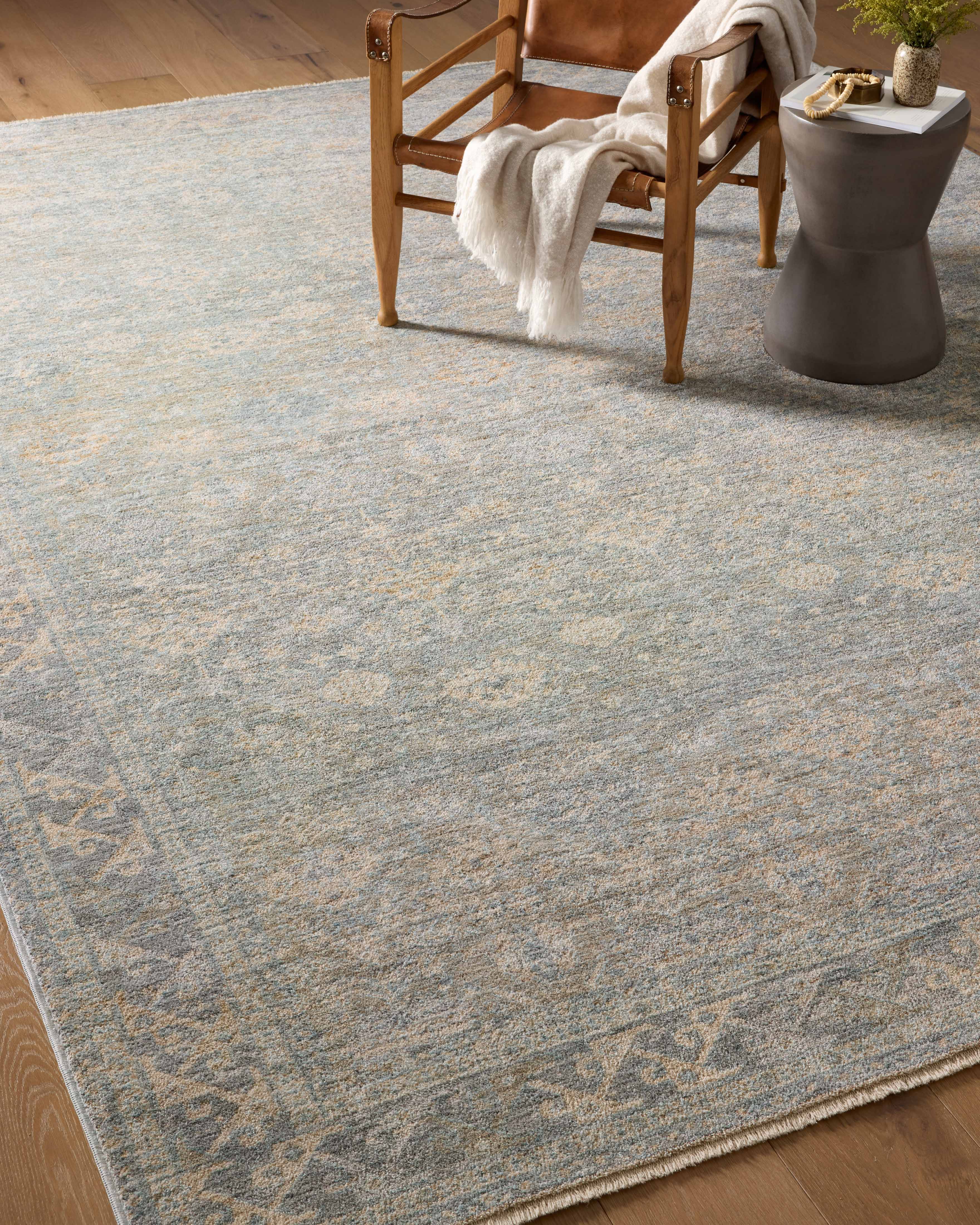 Blake Sky / Beige Rug (BLA-01) - Image 7