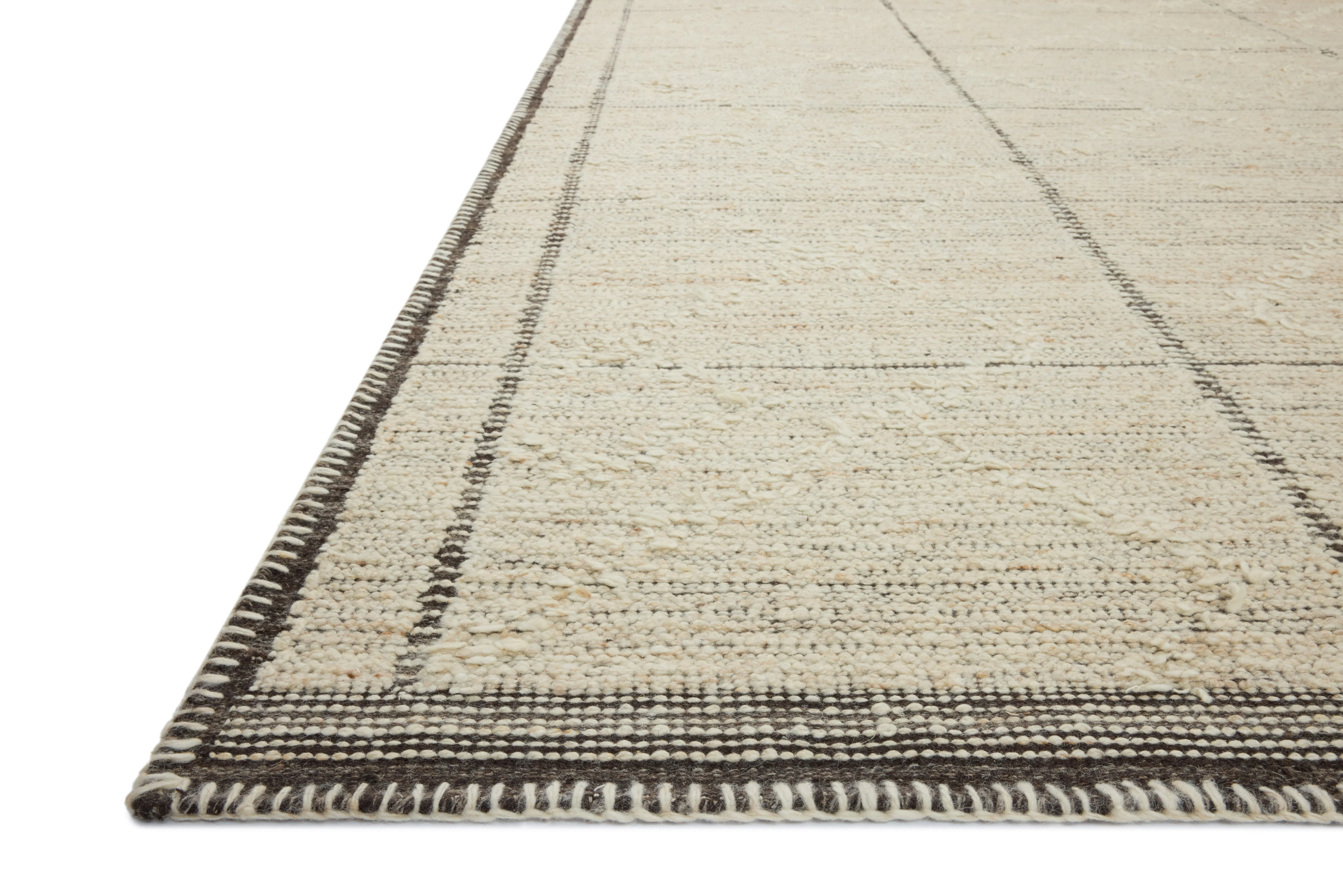 Bowie Ivory / Mocha Rug (BOE-01) - Image 2