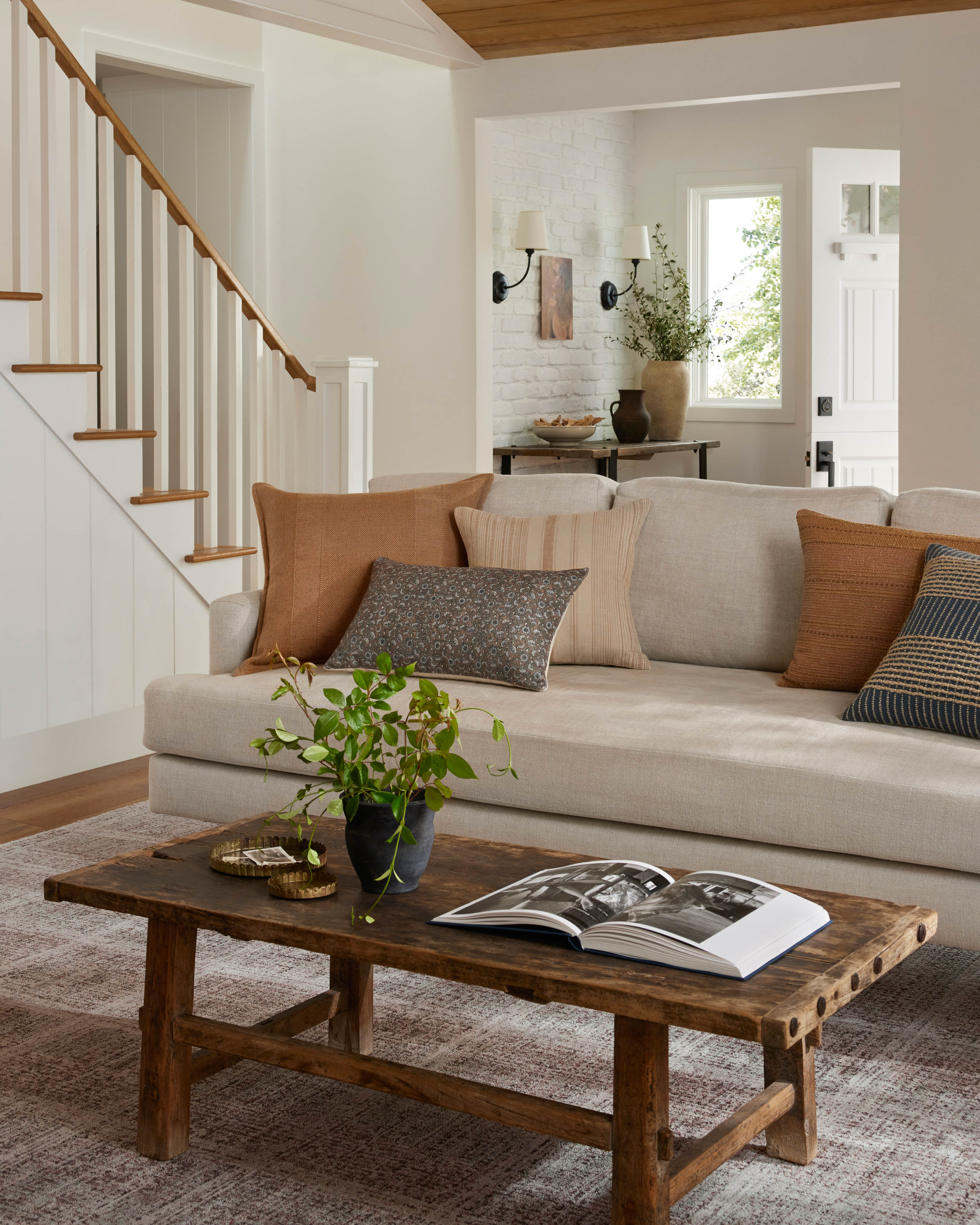 Celina Ivory / Wheat Pillow (PAR0015) - Image 2