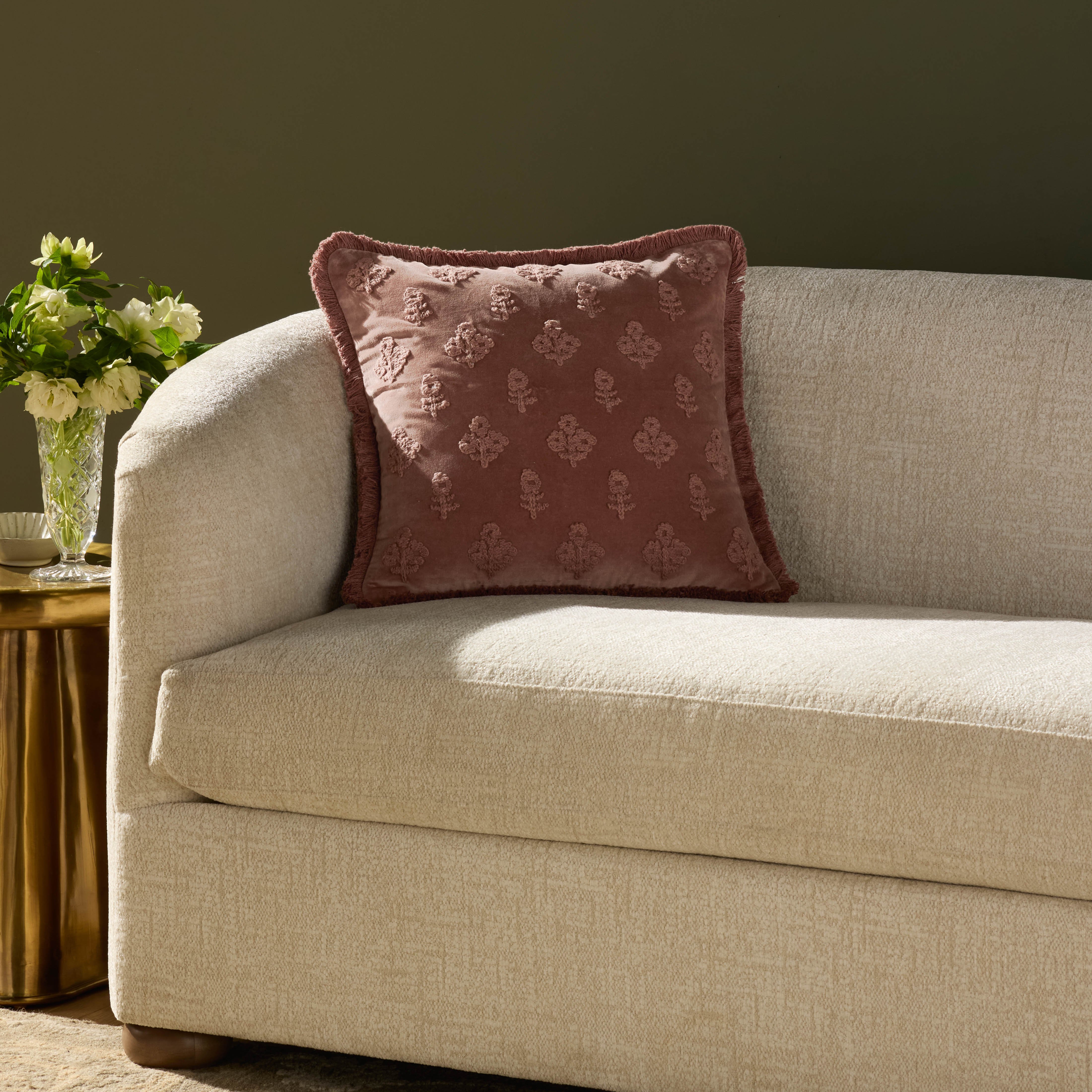 Darla Mauve Pillow (PCJ0025) - Image 2