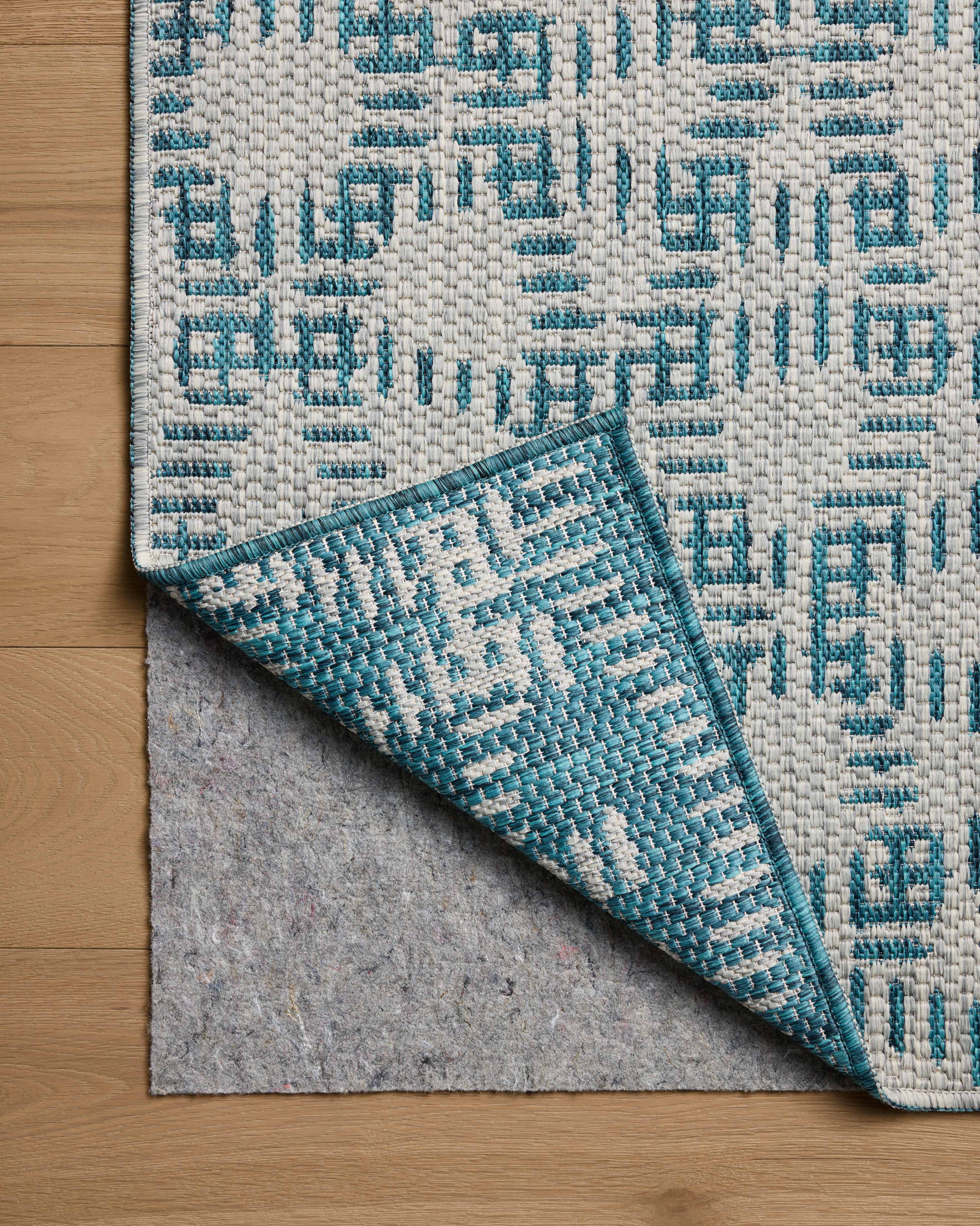 Easton Fog / Teal Rug (ESN-10) - Image 7