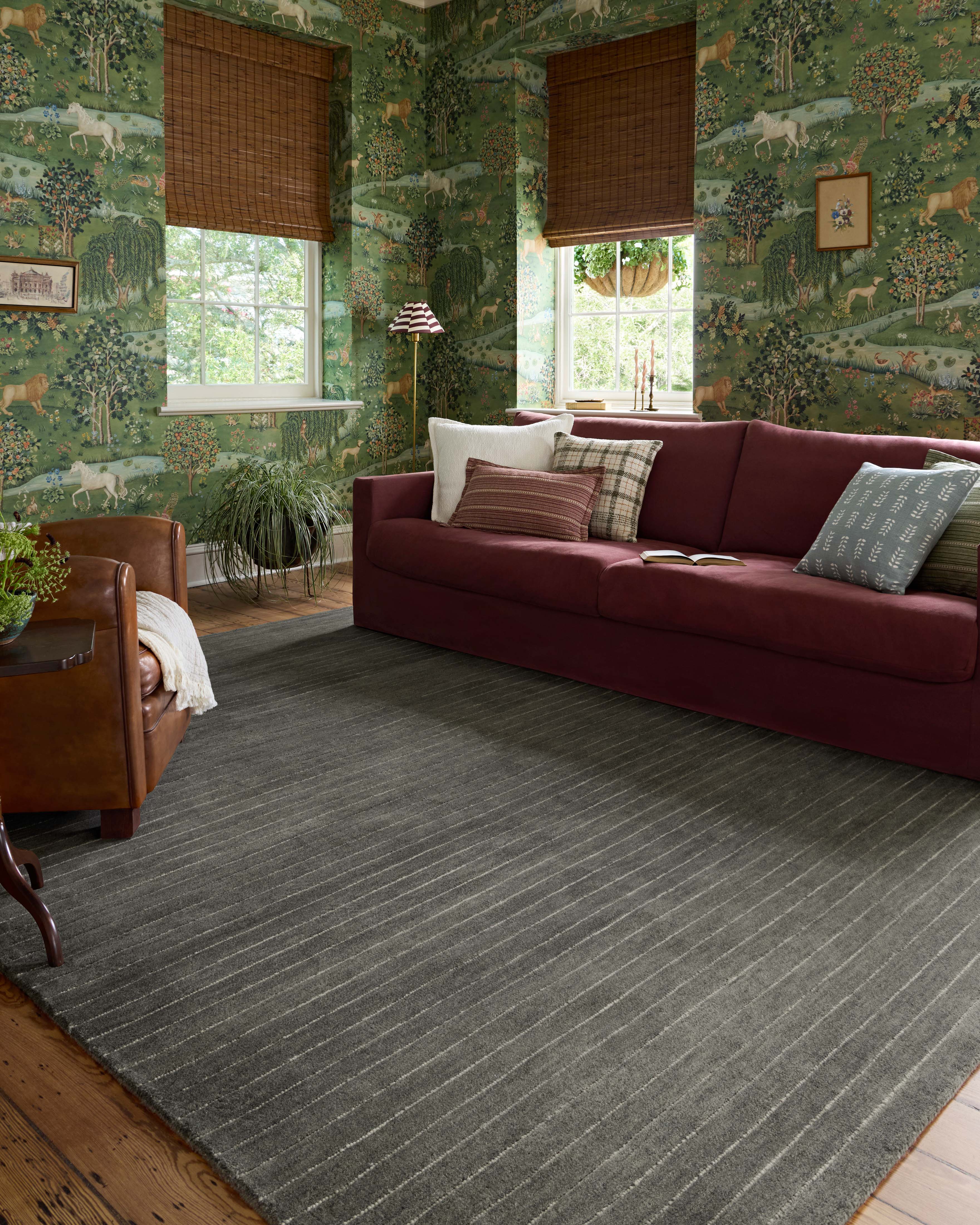 Henry Charcoal / Ivory Rug (HEY-01) - Image 2