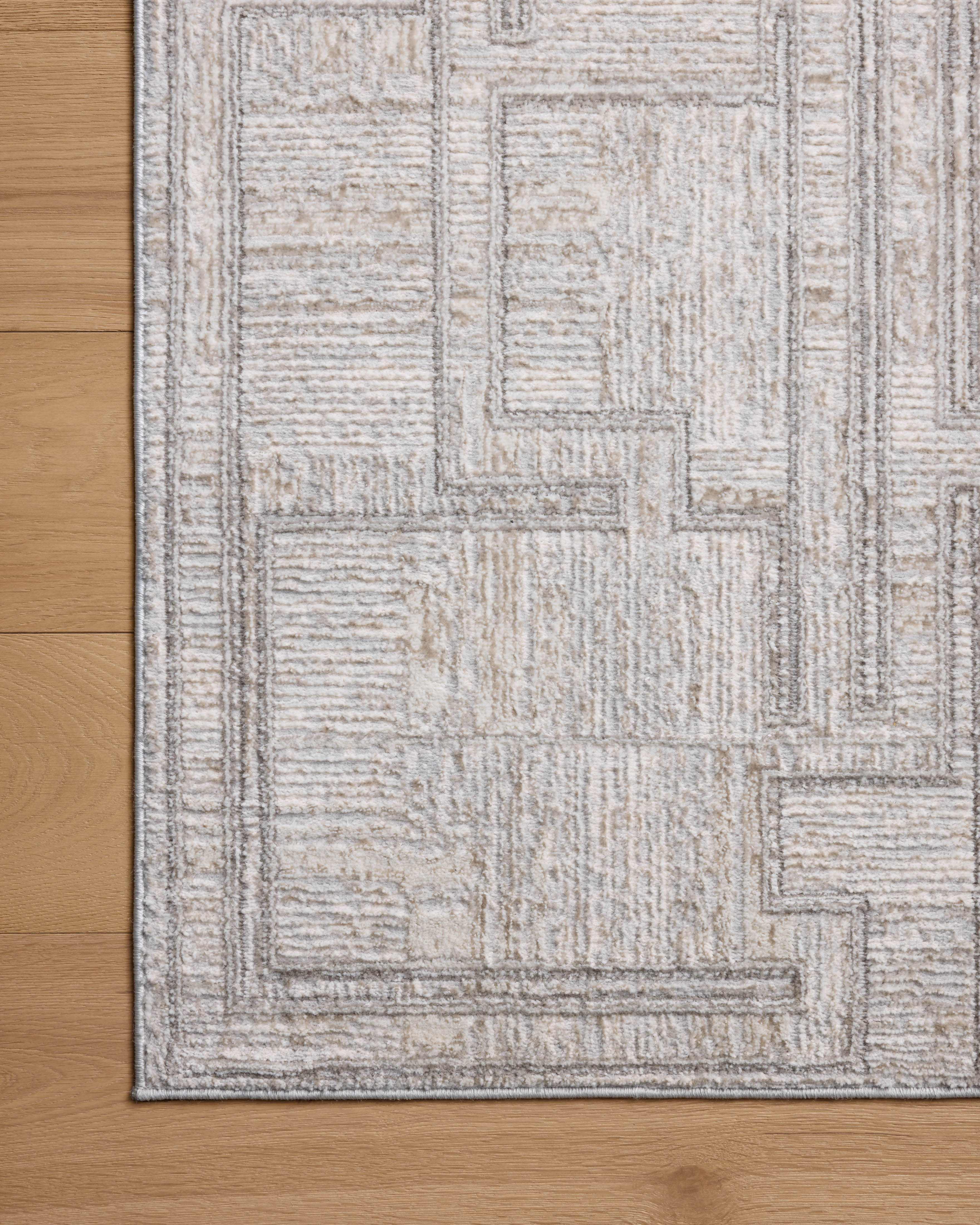 Hollis Grey / Ivory Rug (HOL-01) - Image 5