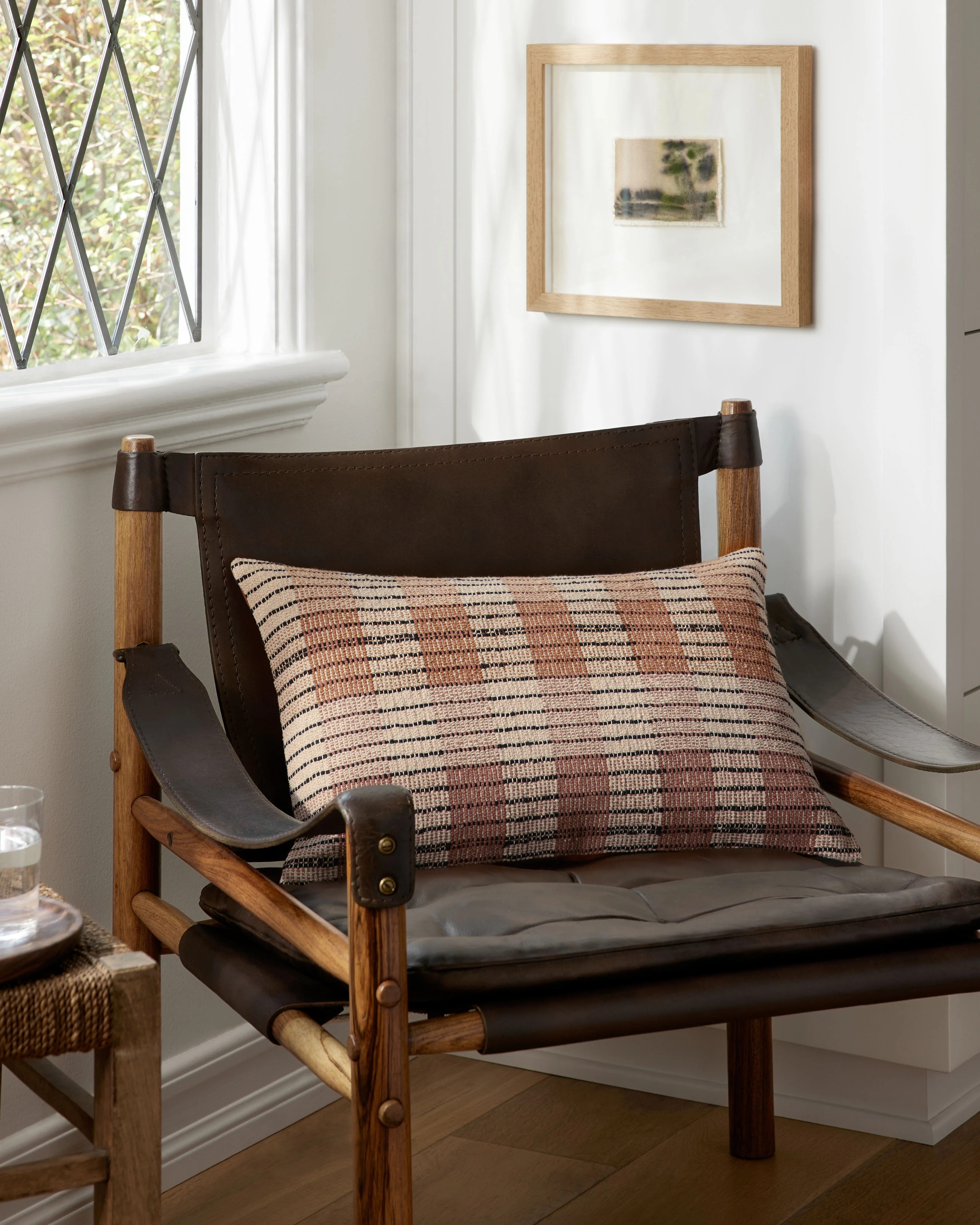 Ivory / Brown Pillow (PAL0010) - Image 2