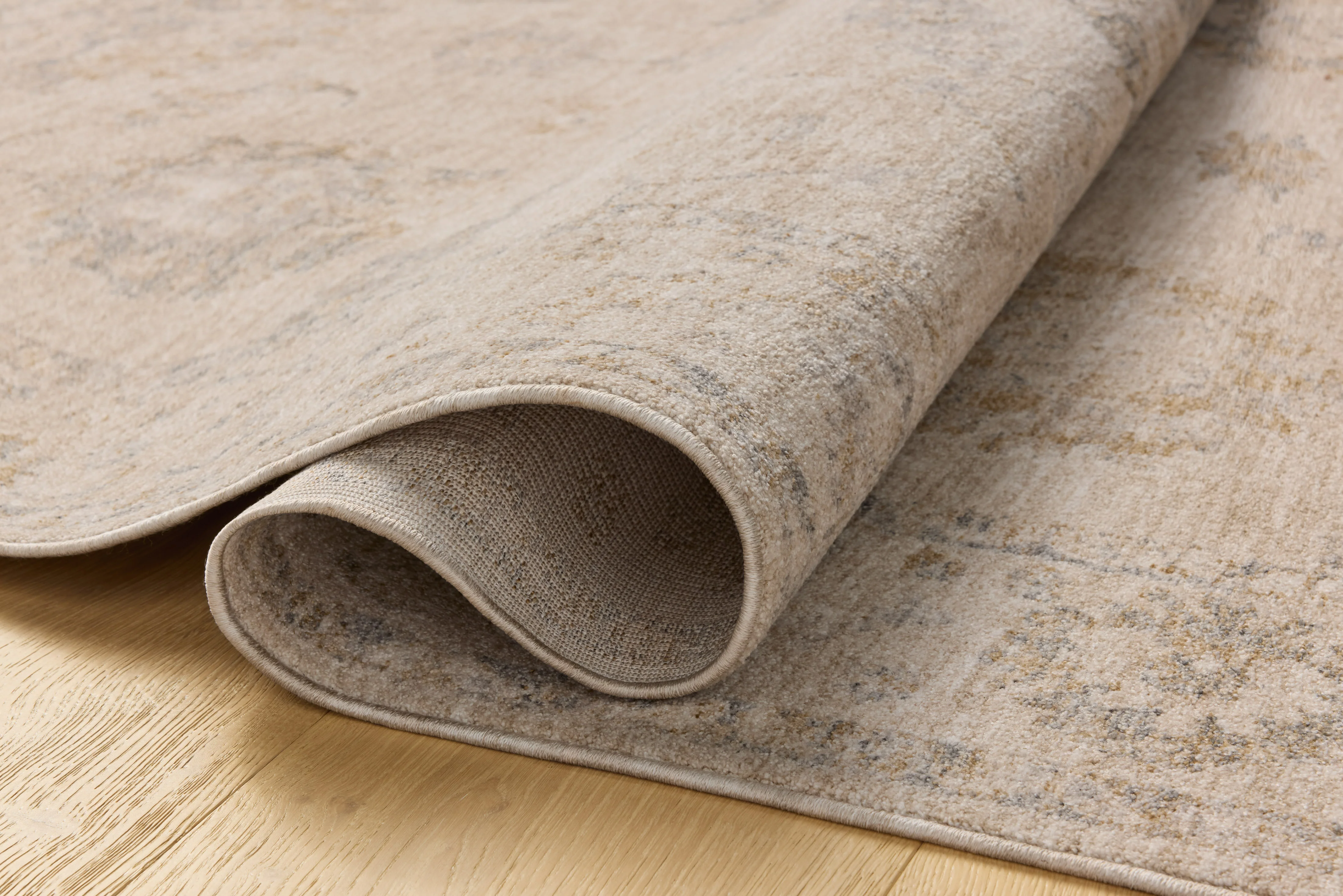Louisa Oatmeal / Slate Rug (LOI-02) - Image 4