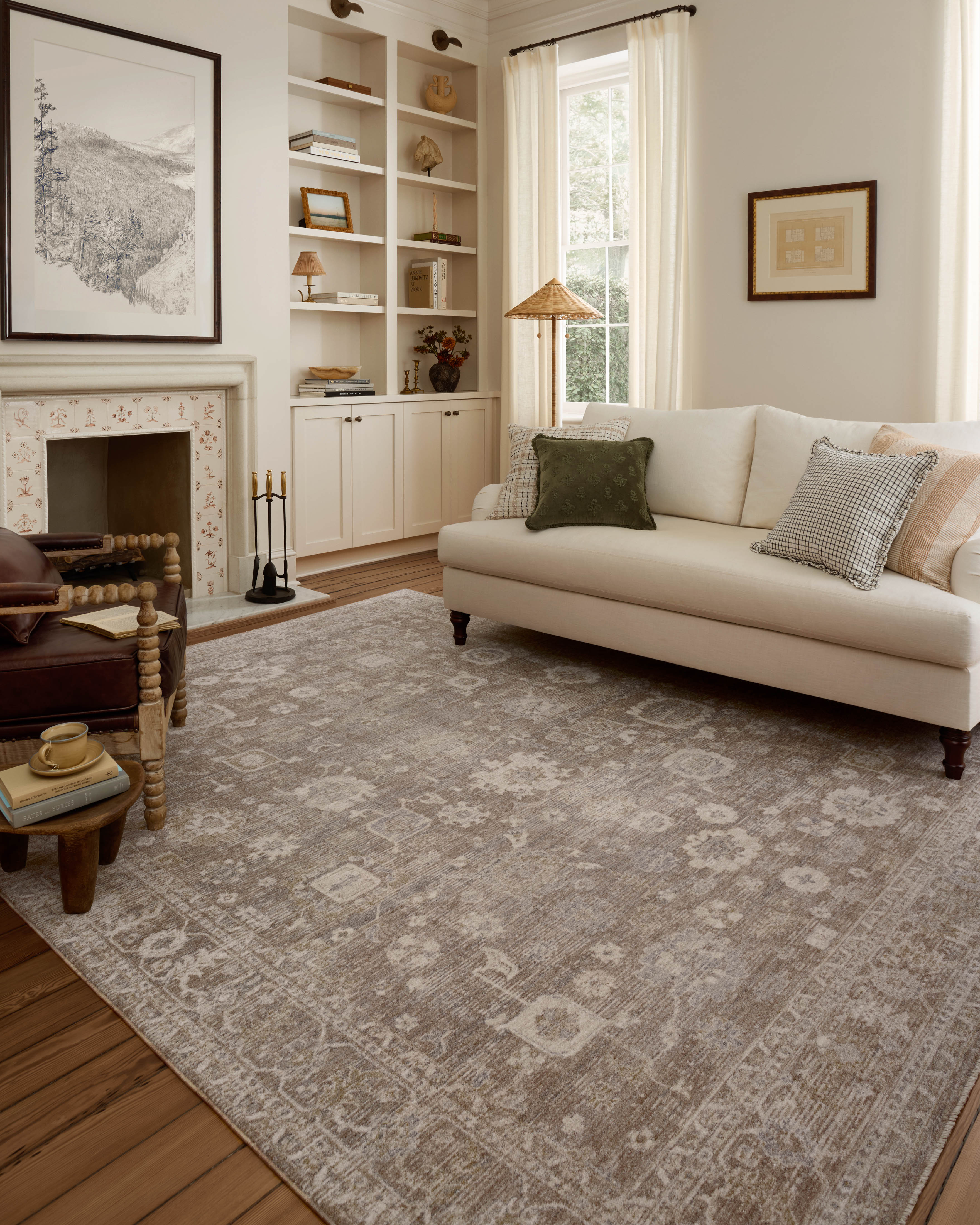 Louisa Taupe / Ivory Rug (LOI-03) - Image 4