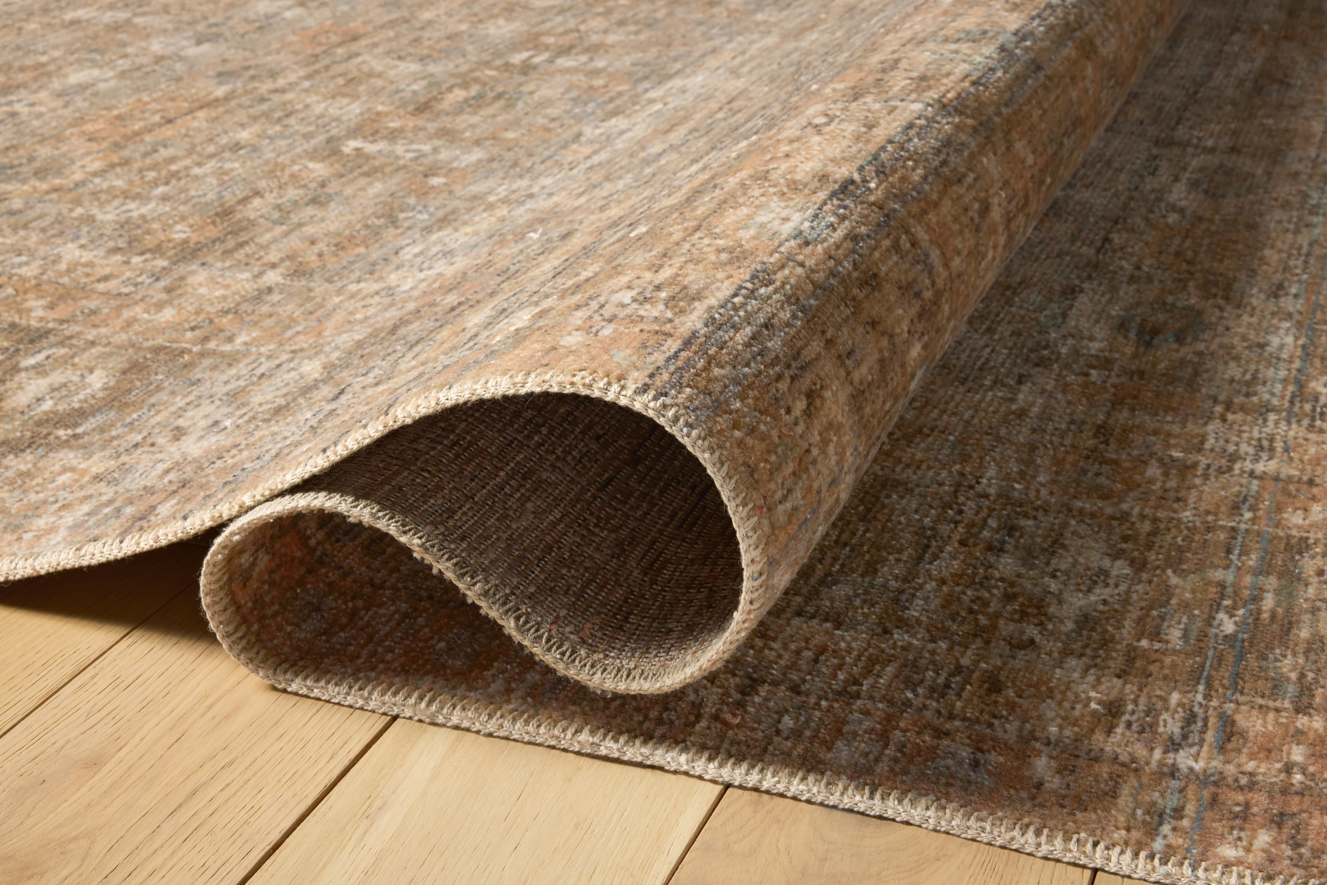 Molly Gold / Blue Rug (MOL-06) - Image 6