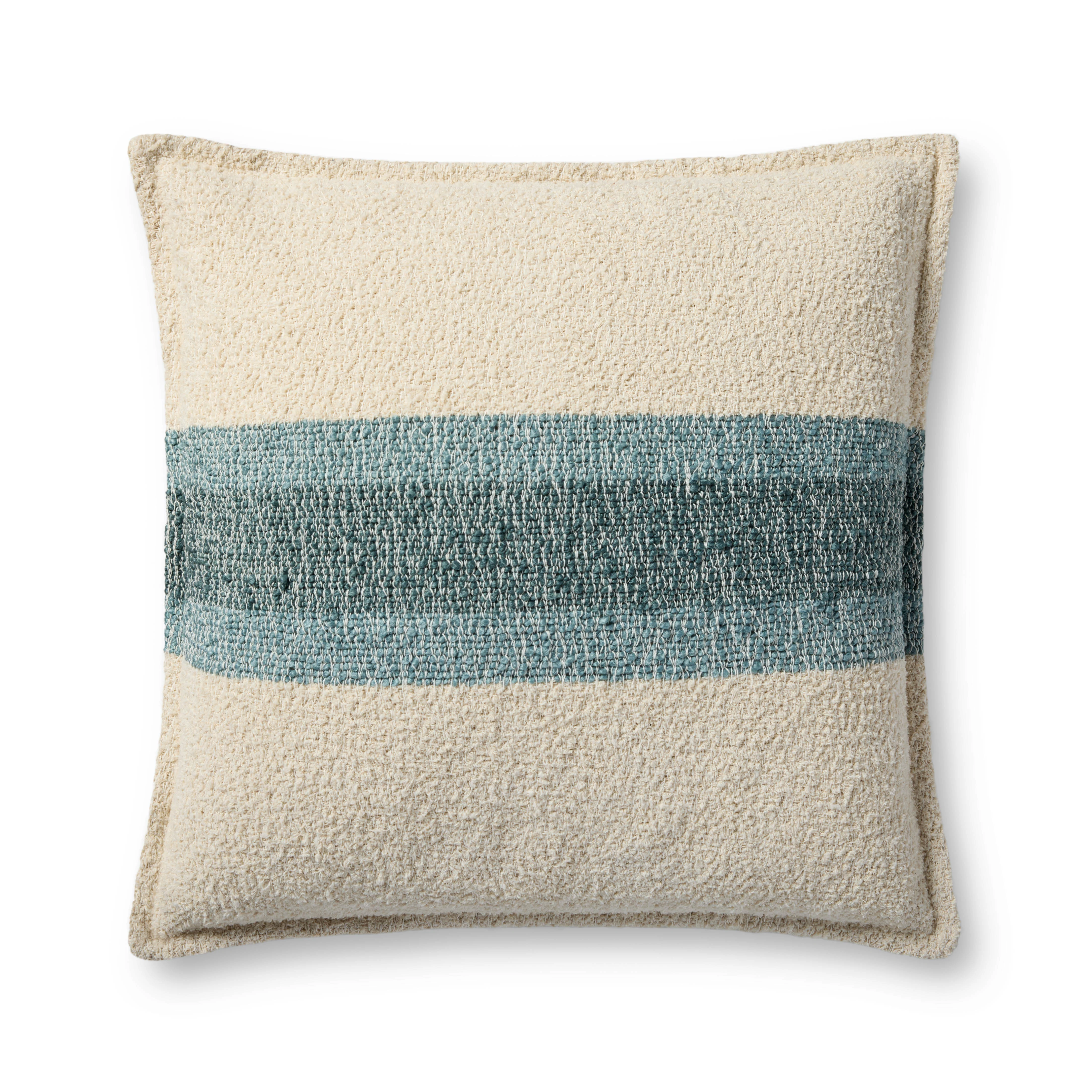 Natural / Blue Pillow (PBR0016) - Image 4