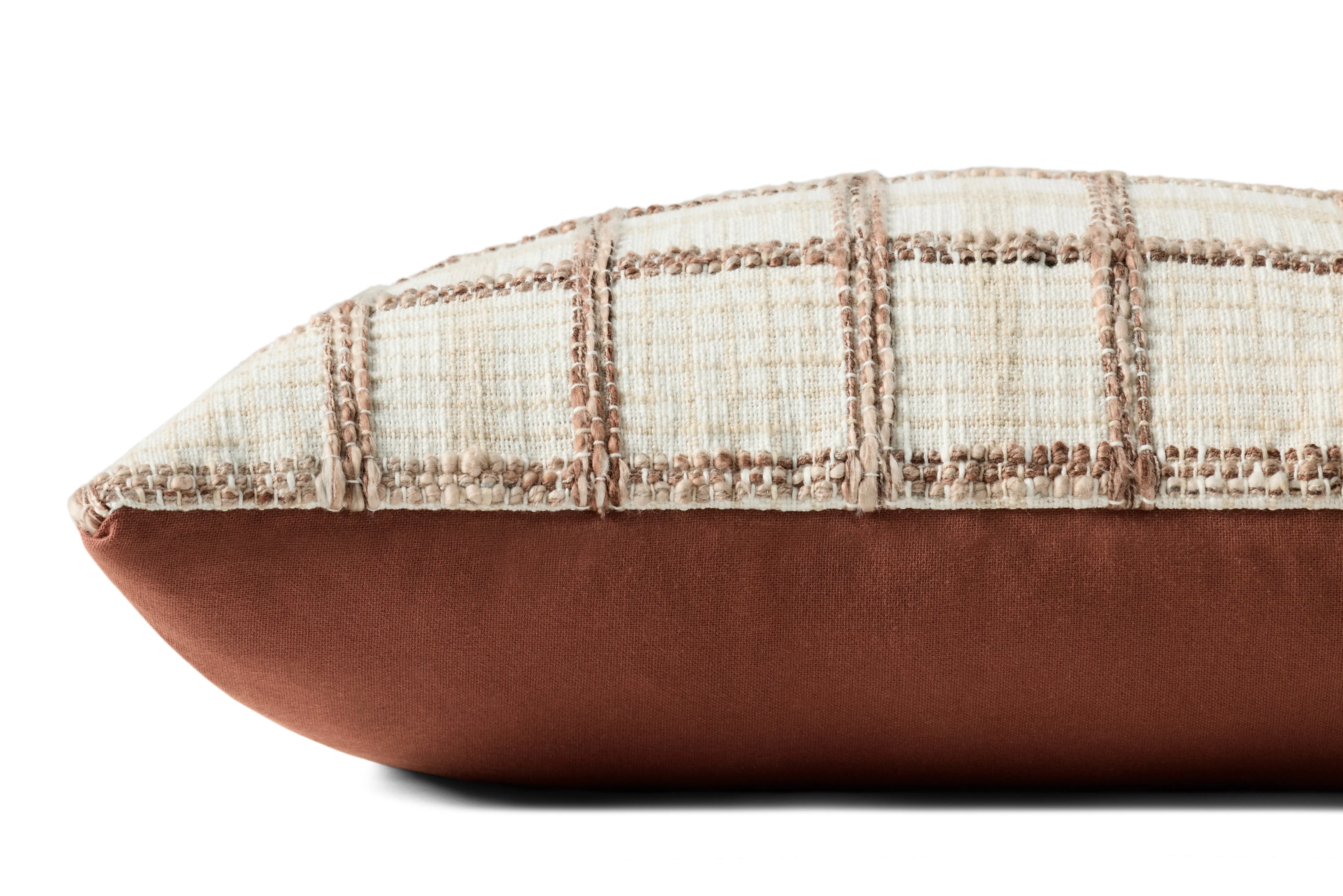 Norman Ivory / Brown Pillow (PCJ0035) - Image 3