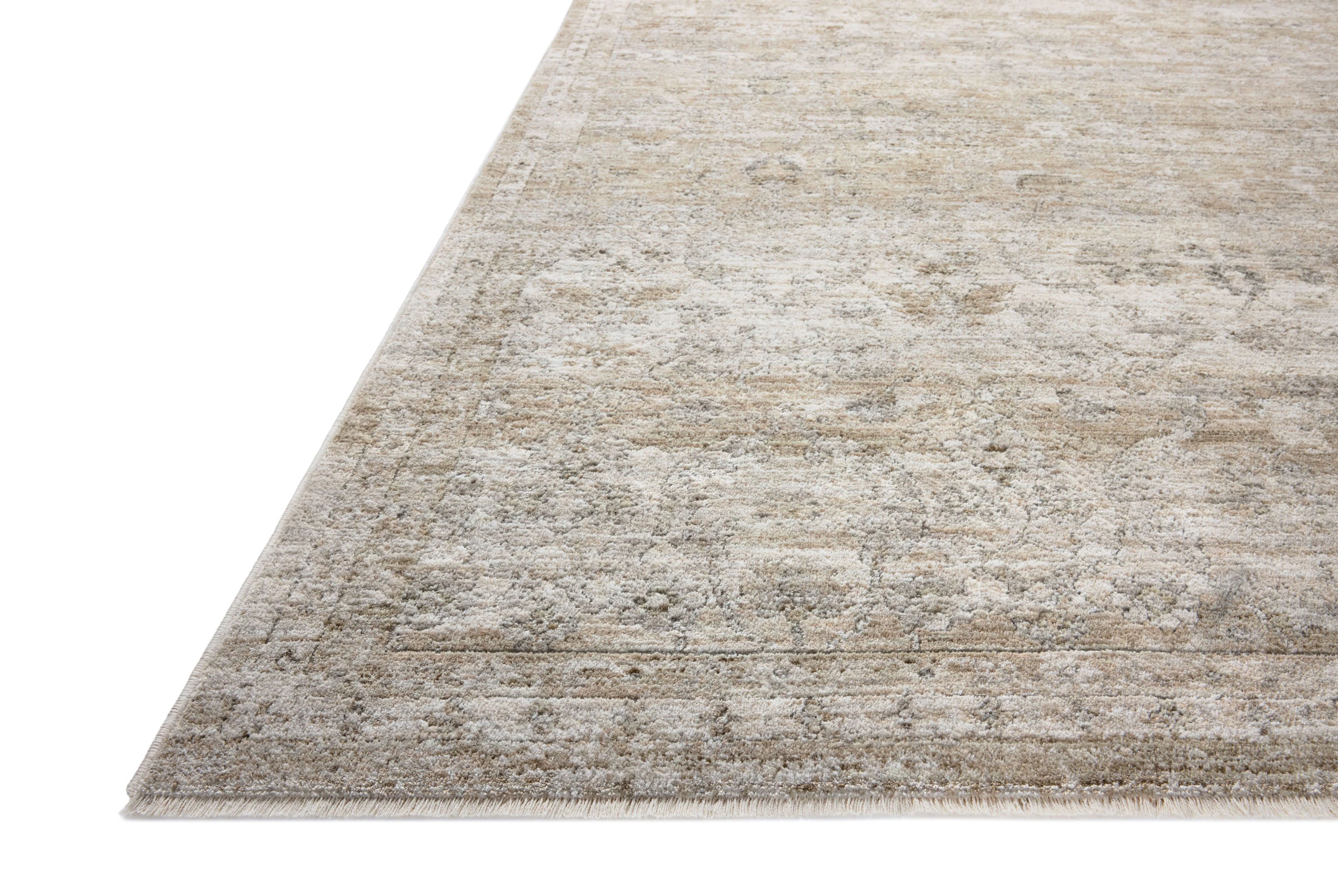 Tabitha Ivory / Khaki Rug (TAI-03) - Image 3