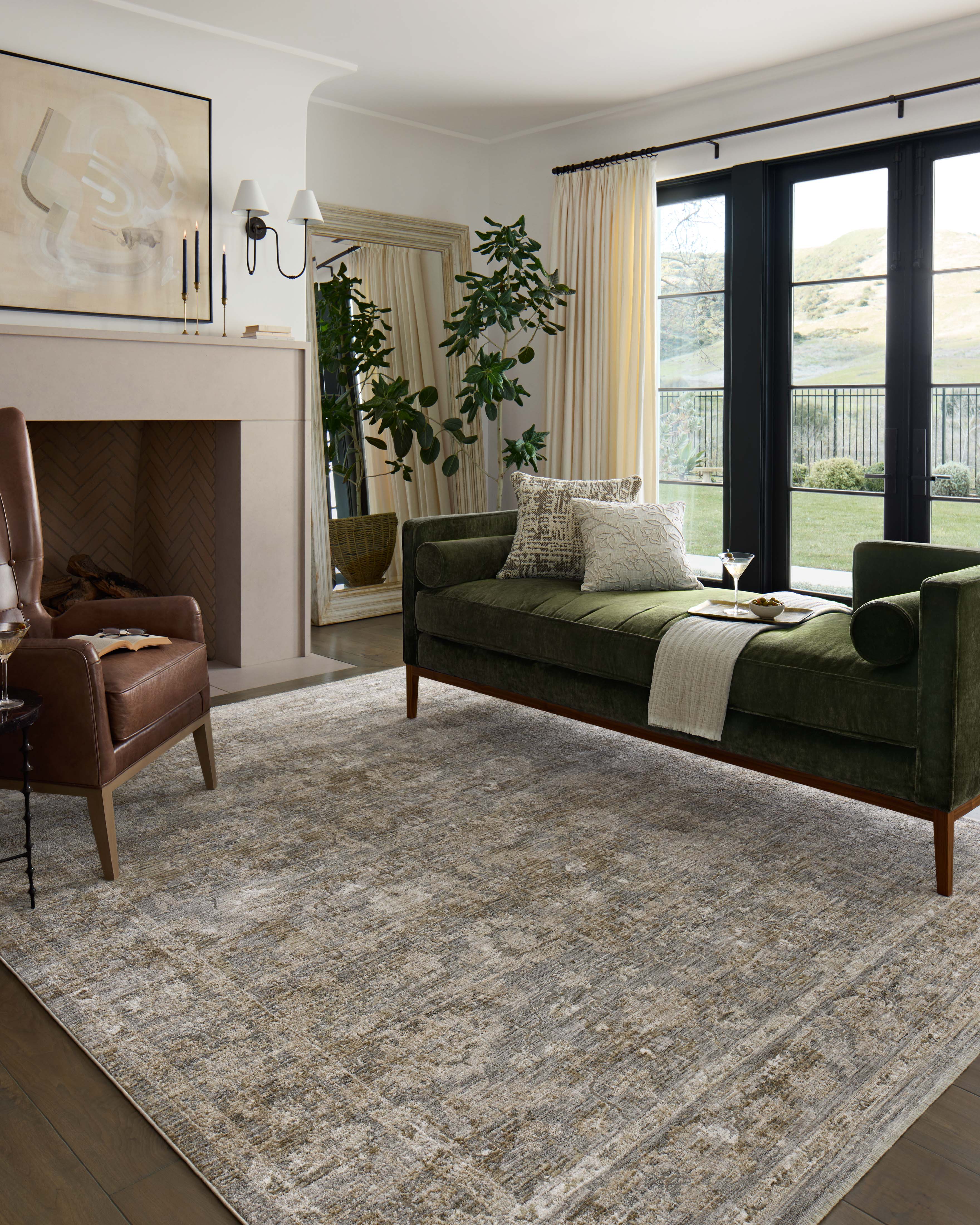 Tabitha Slate / Natural Rug (TAI-04) - Image 2