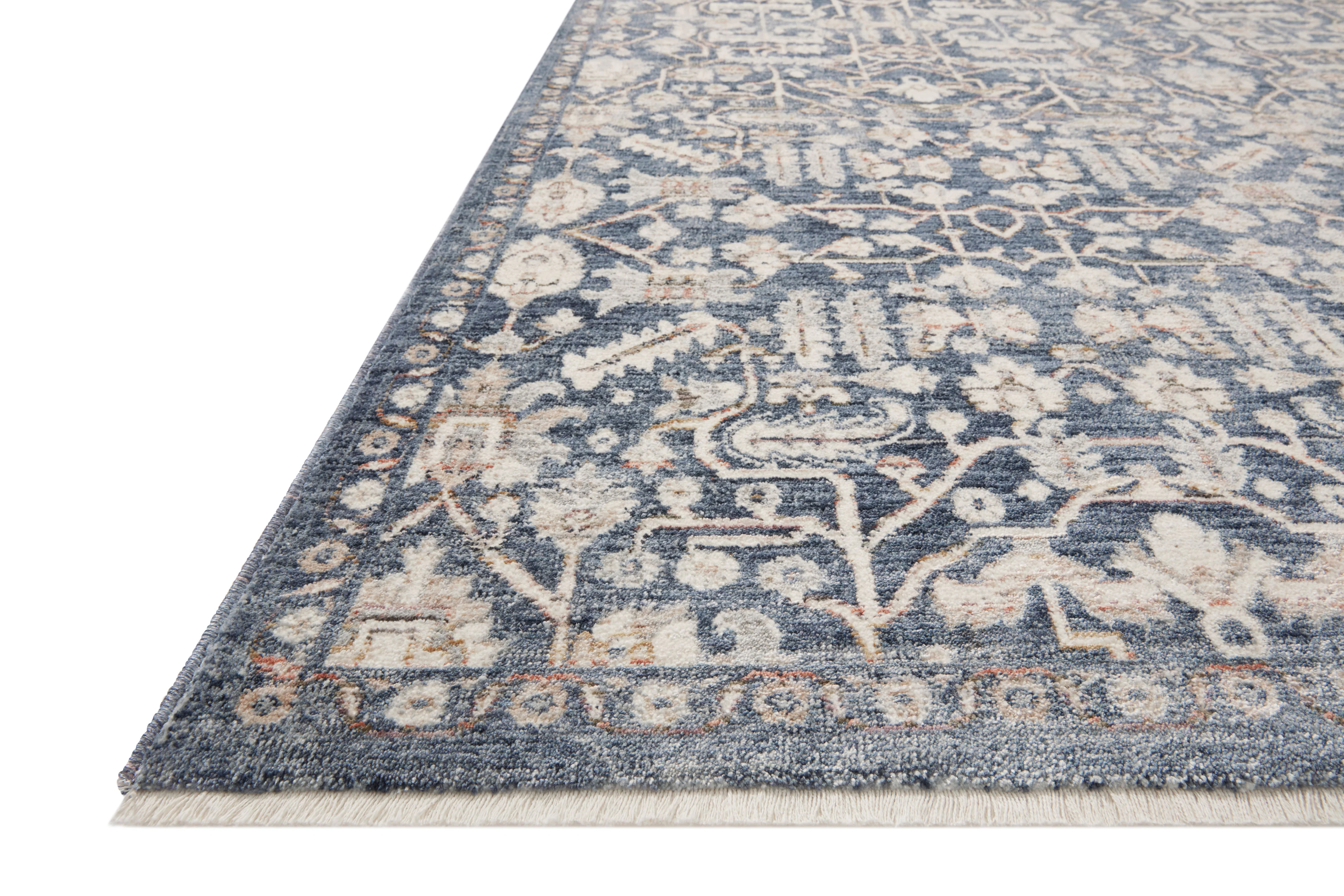 Zuma Blue / Ivory Rug (ZUM-02) - Image 4