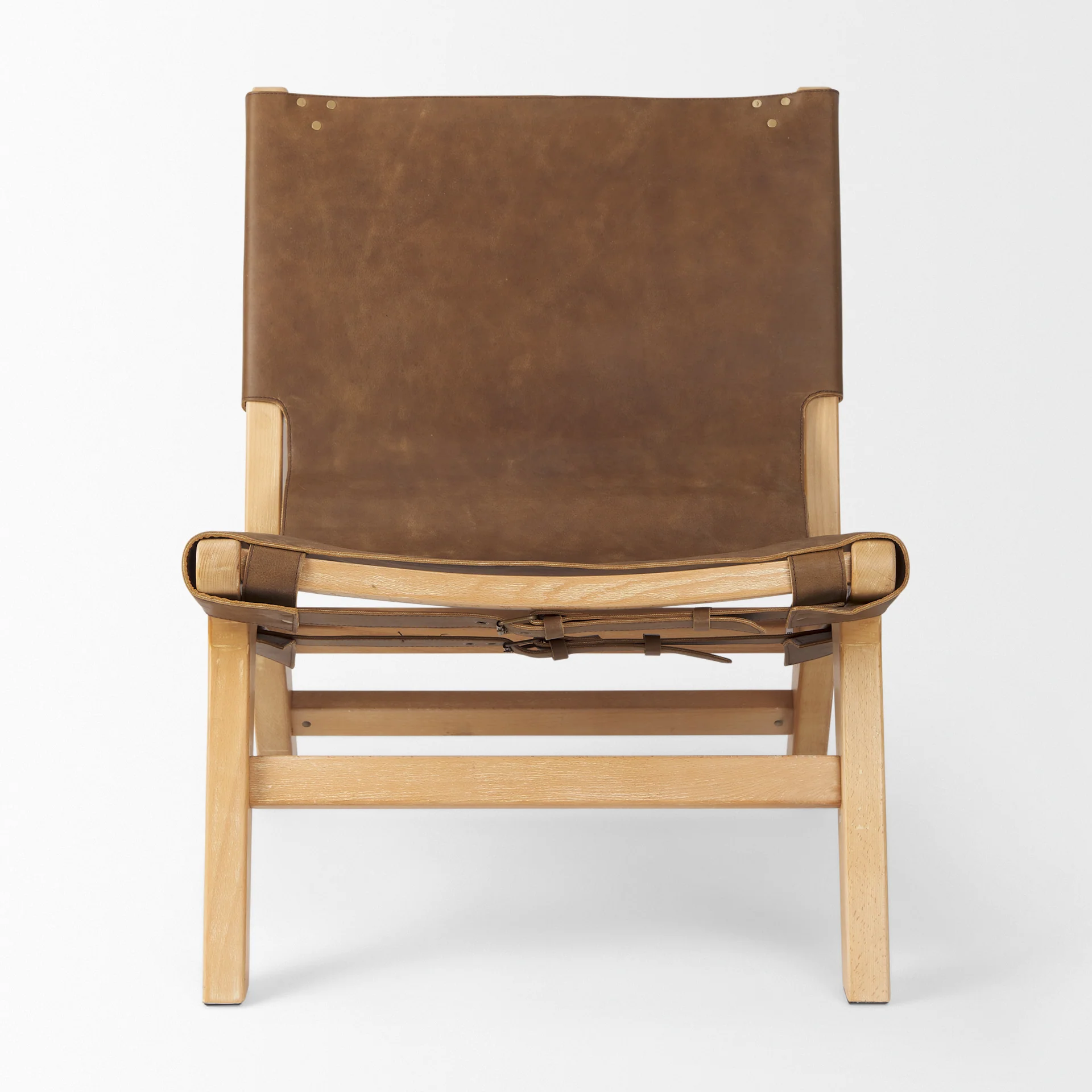 Elodie Leather Accent Chair - Image 4