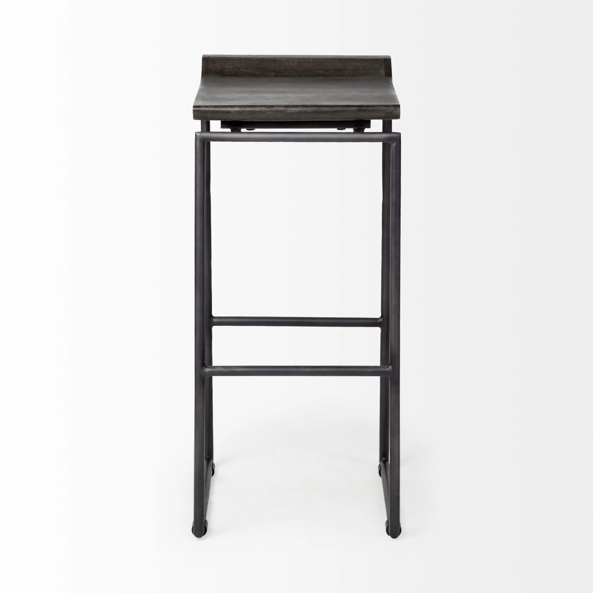Givens Wood Seat Stool - Image 19