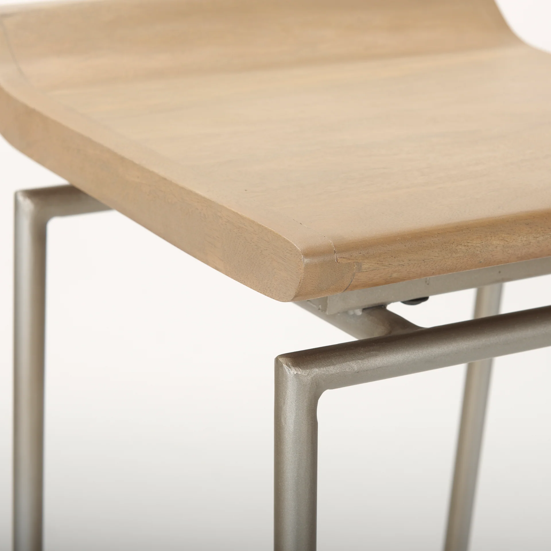 Givens Wood Seat Stool - Image 61