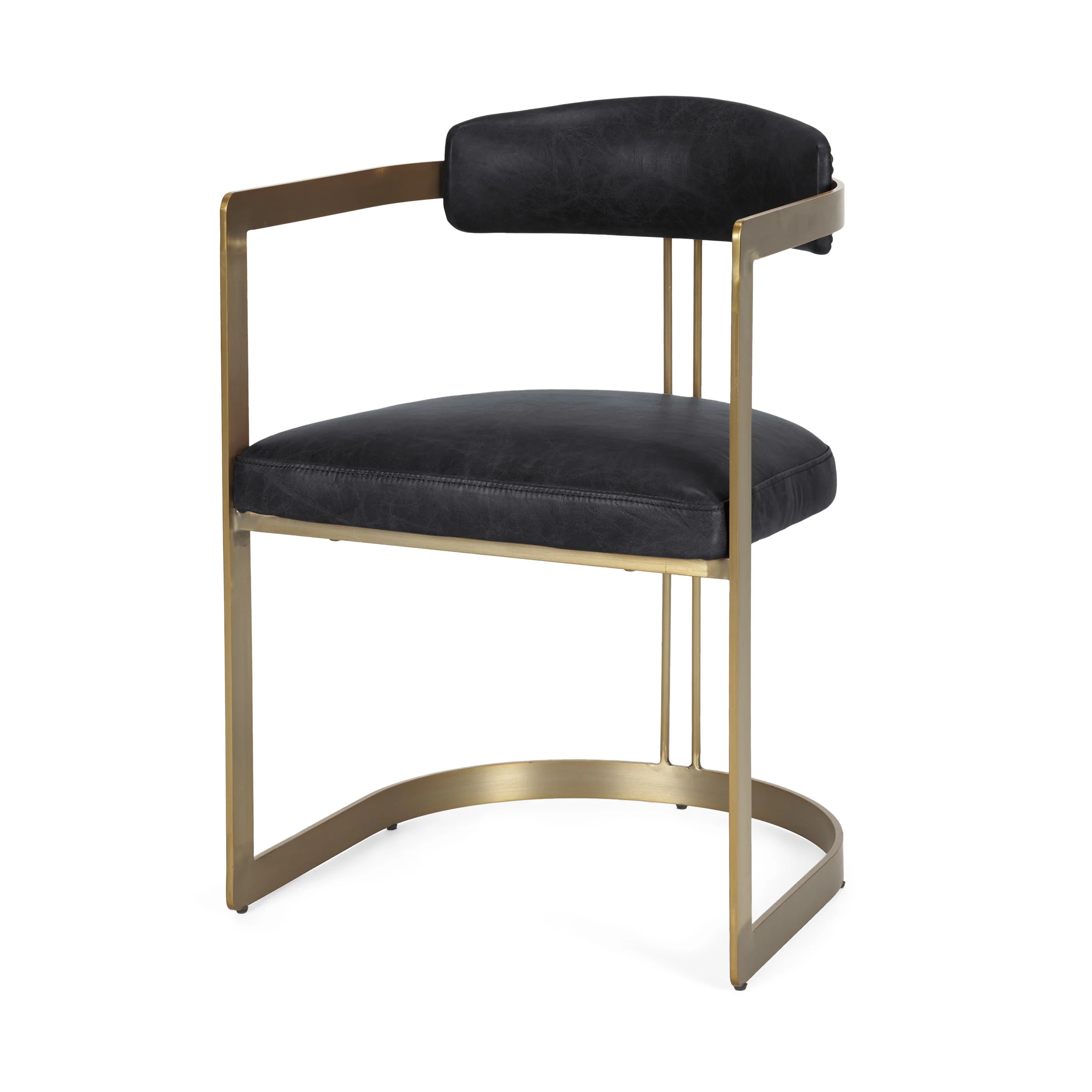 Hollyfield Leather Dining Chair - Image 2