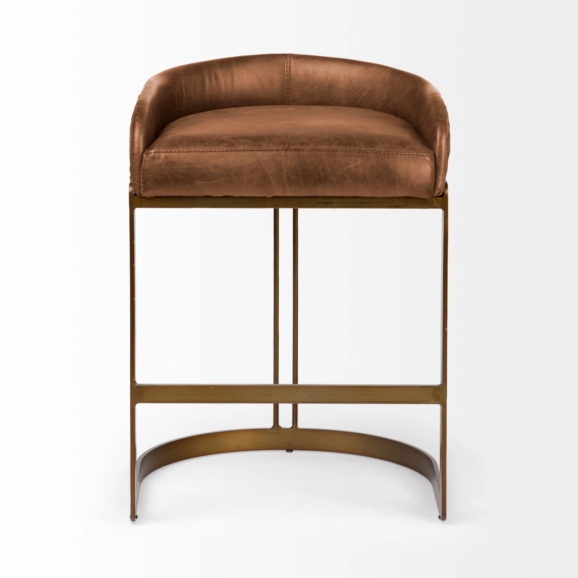 Hollyfield Leather Seat Stool - Image 23