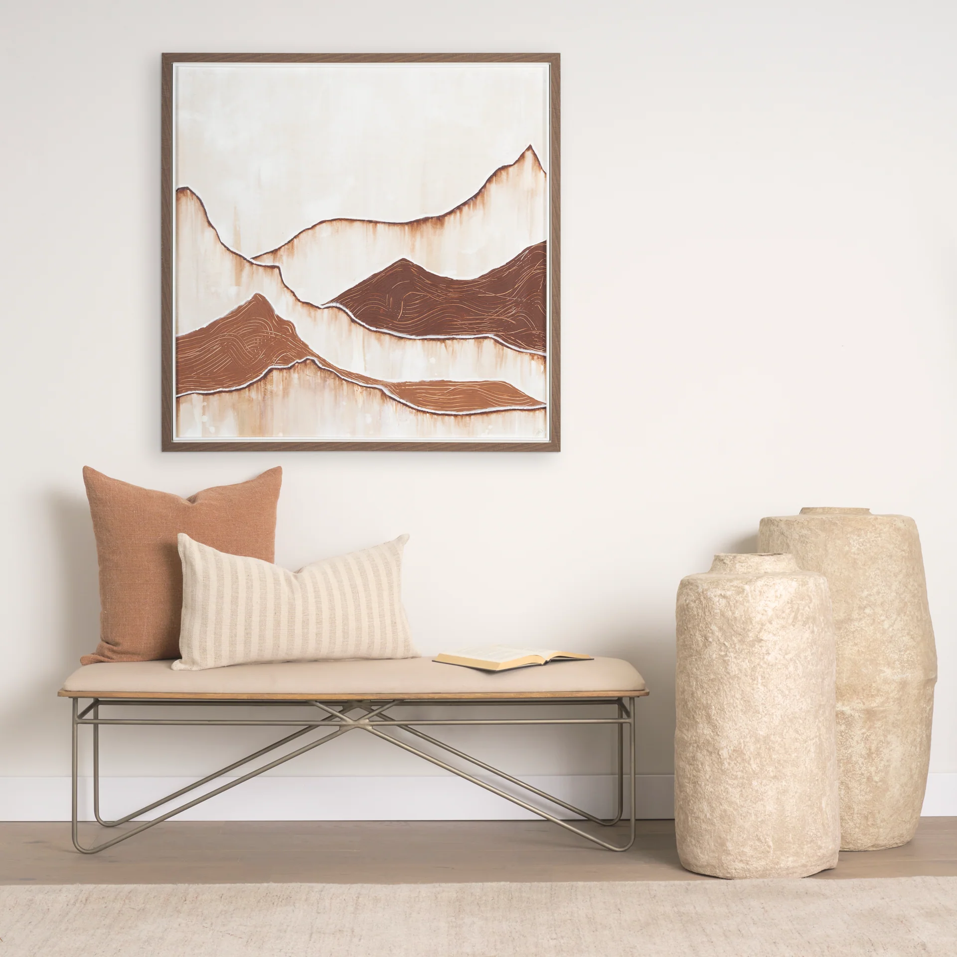 Rama Beige Floor Vase - Image 10
