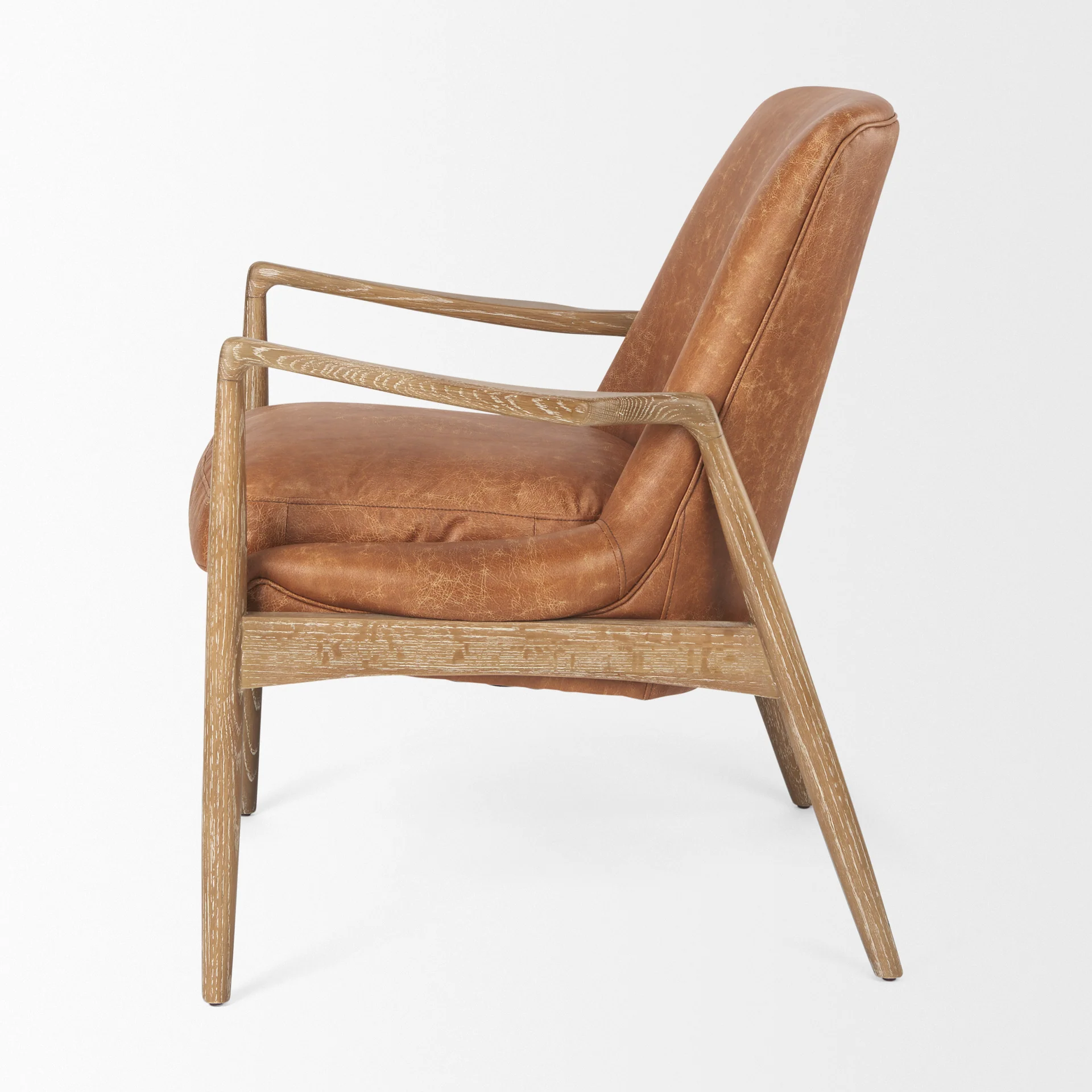 Westan Leather Accent Chair - Image 5