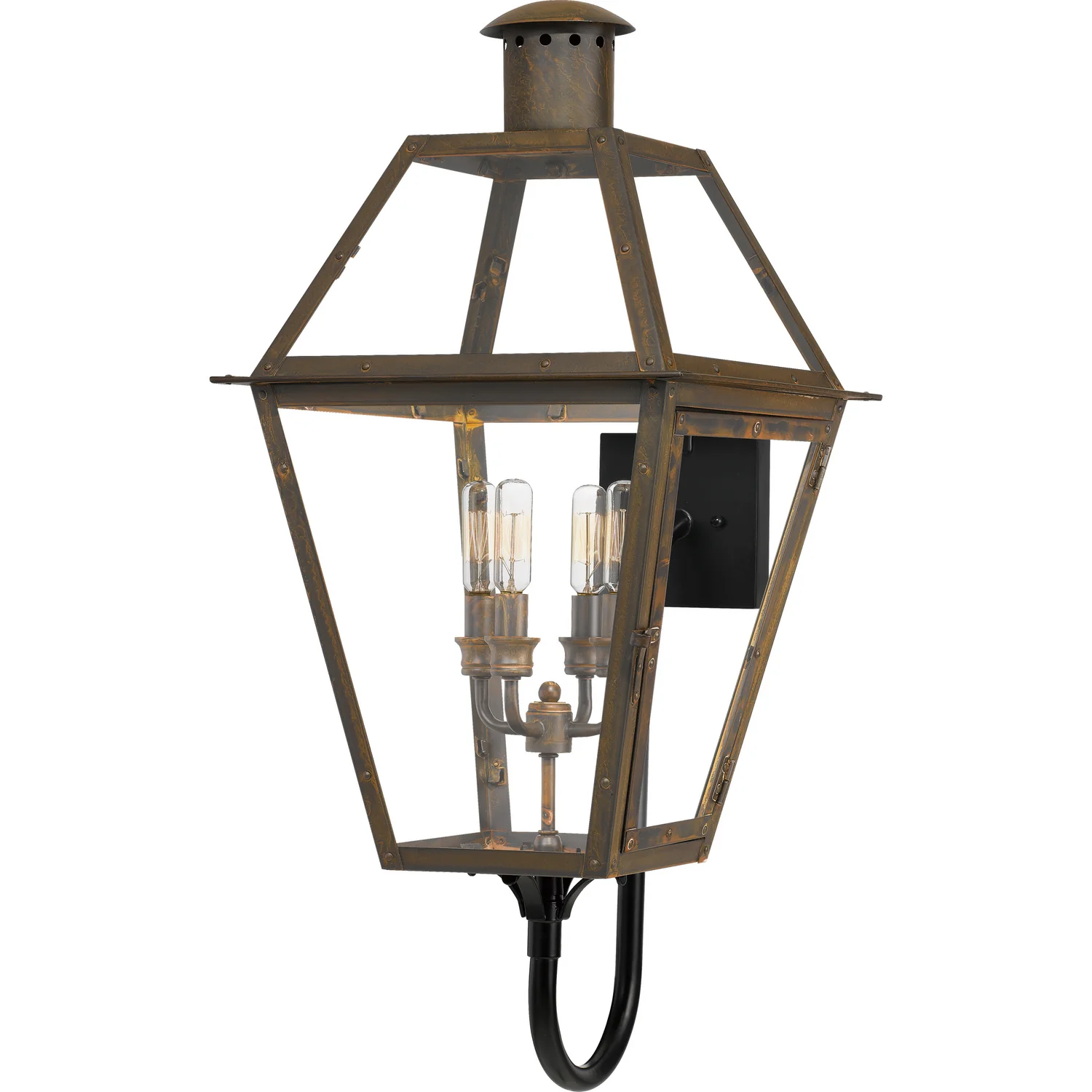 Rue De Royal Four Light Outdoor Wall Lantern - Image 3