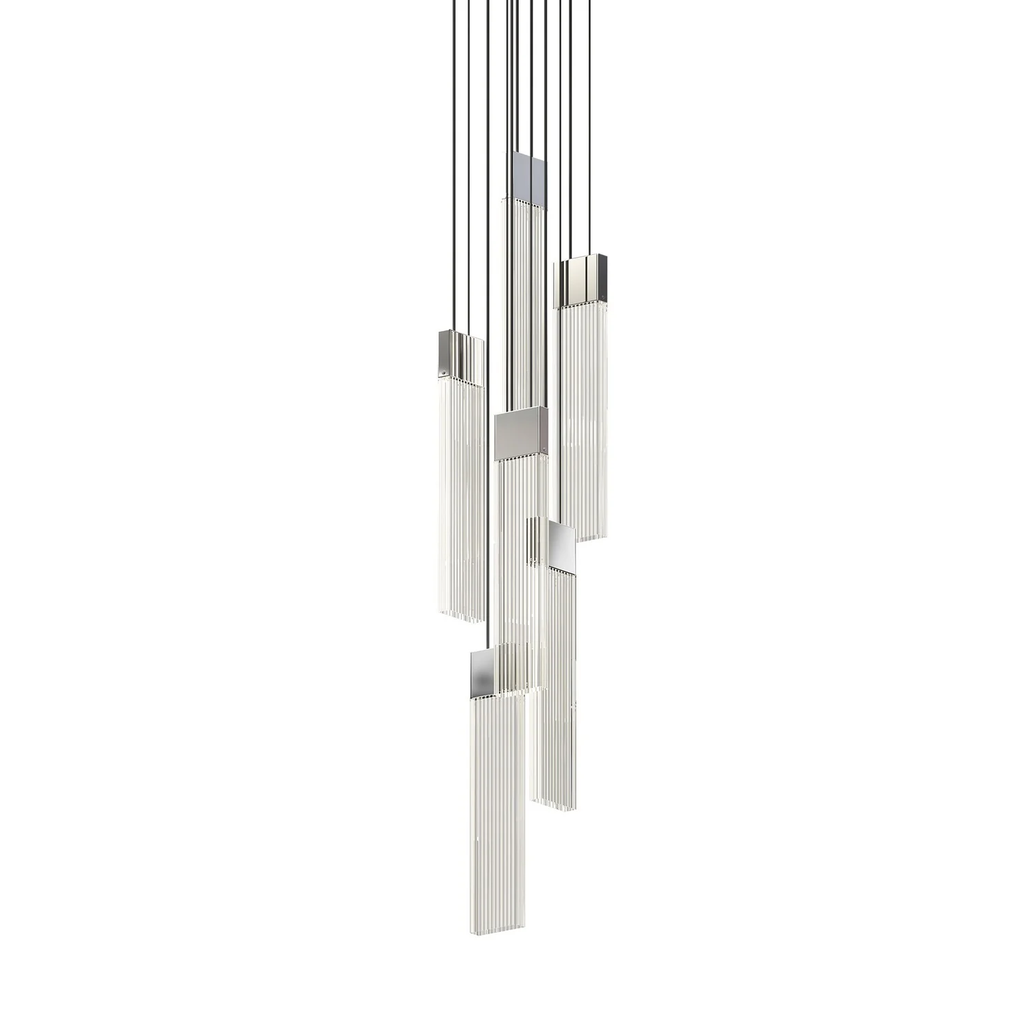 V Panels Chandelier - Image 2