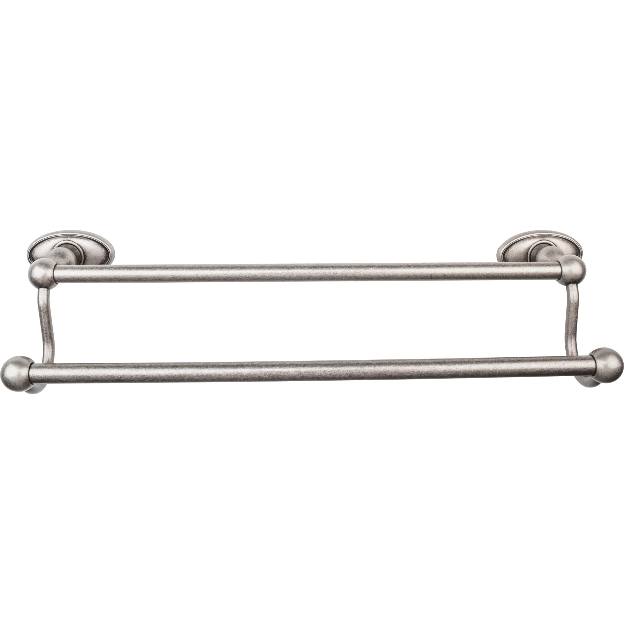 Top Bath (R) Edwardian Bath Double 20 1 2 Wall Mounted Towel Bar - Image 11