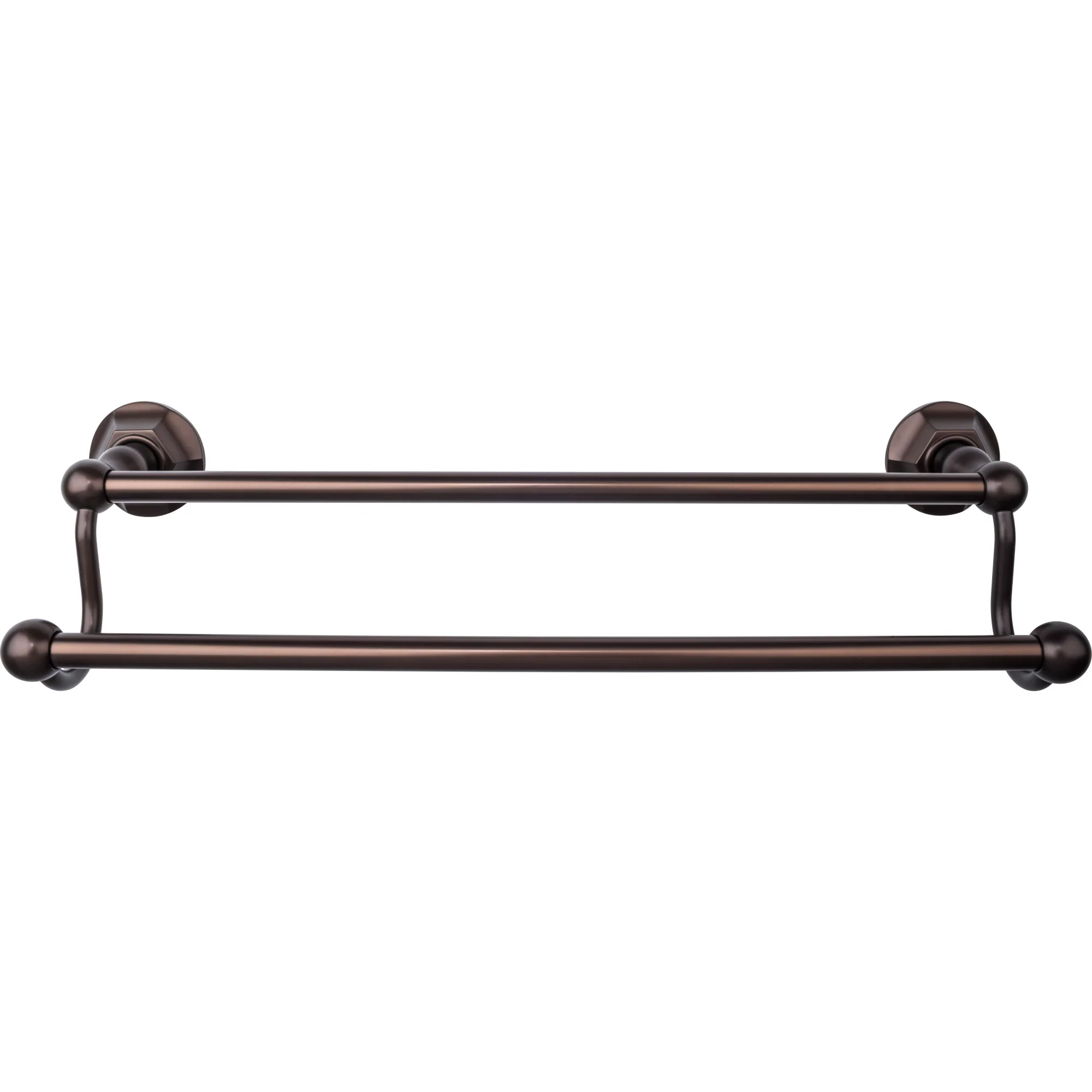 Top Bath (R) Edwardian Bath Double 20 1 2 Wall Mounted Towel Bar - Image 6