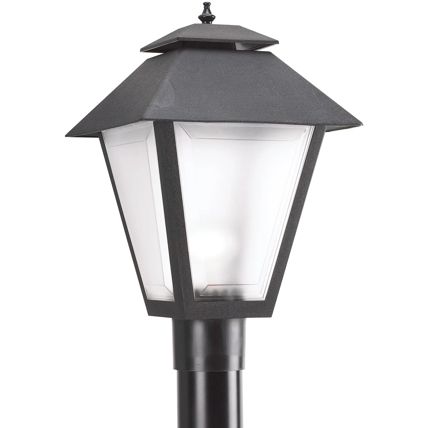 Polycarbonate Outdoor One Light Outdoor Post Lantern - Image 2