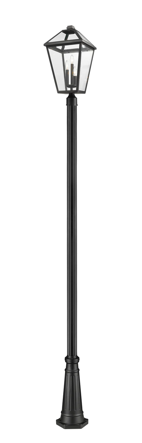Talbot Three Light Outdoor Post Mounted Fixture - Image 9